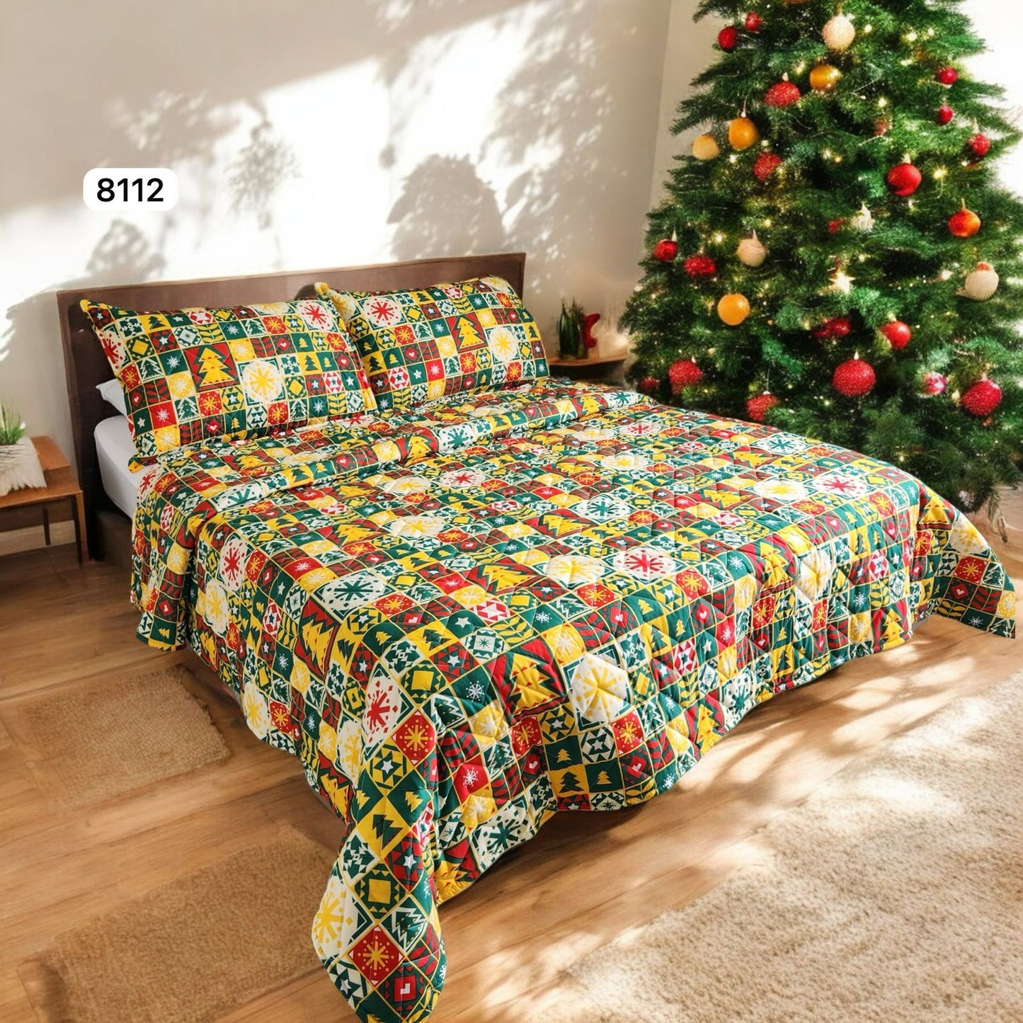 Edredón Unifaz Navidad 140x190cm