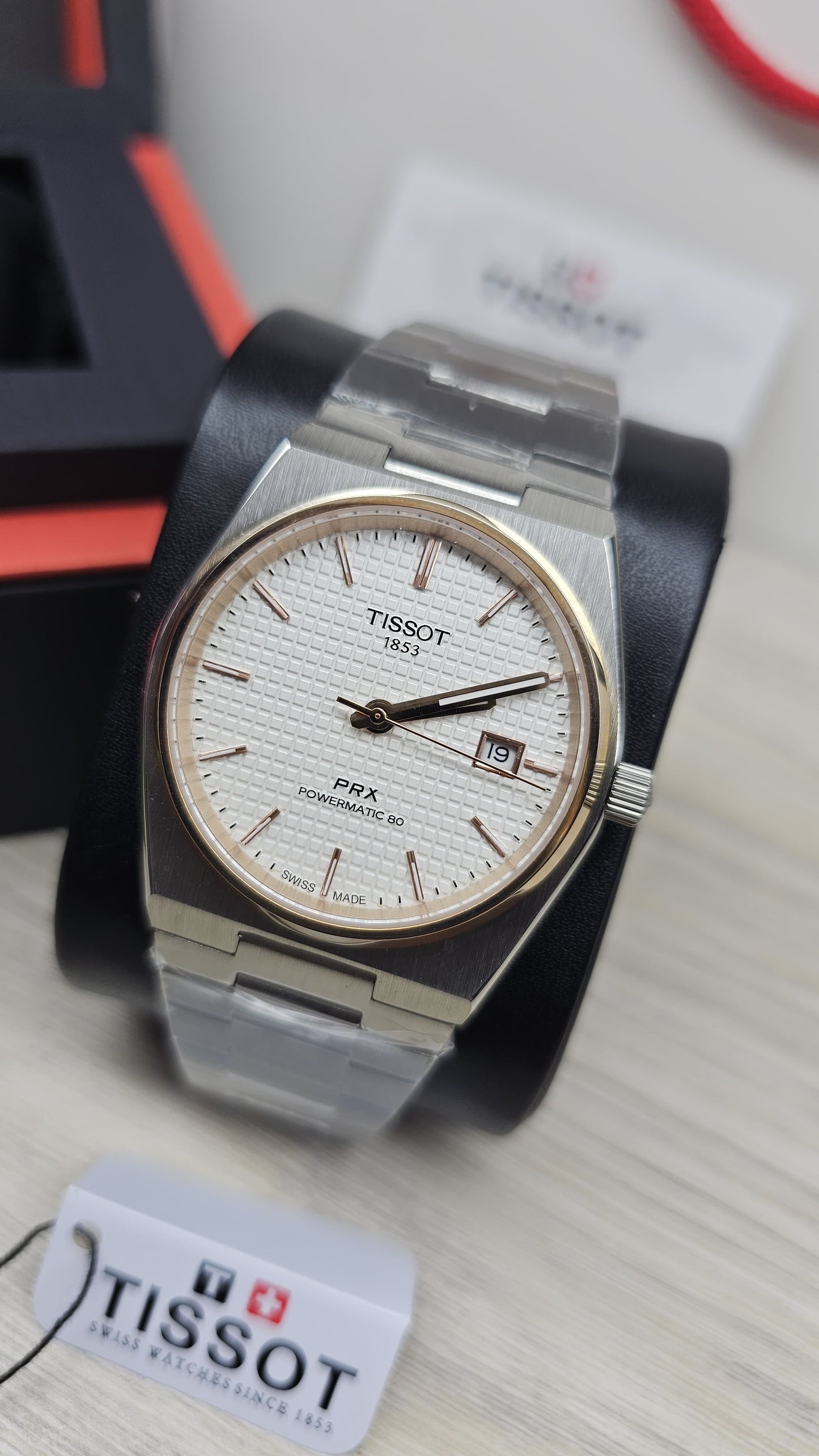 TISSOT  REF: PRX  AUTOMÁTICO ®